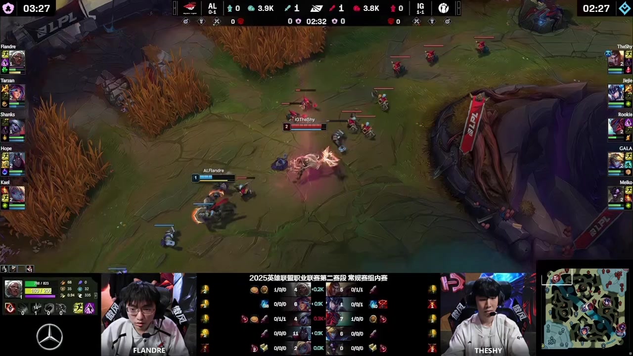 谁还不是冠军上单？TheShy杰斯细节单杀Flandre狼母